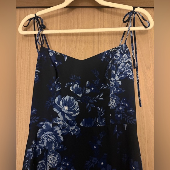 Floral Maxi Dress with Slit - Picture 3 of 7